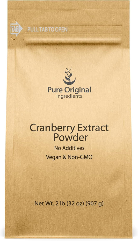 2lb Gluten-Free Herbal Supplement with Pure Original Cranberry Extract