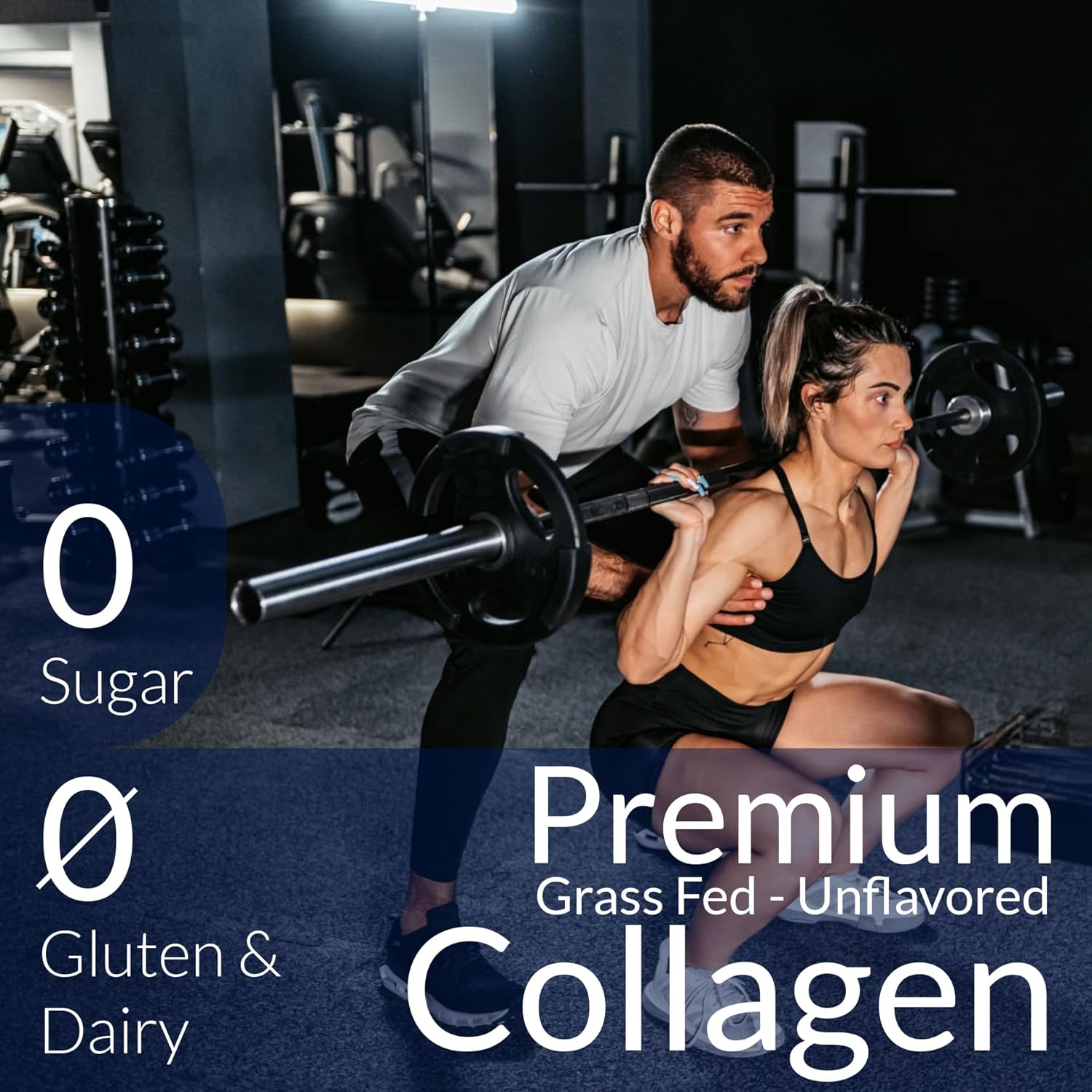 2lb Grass-Fed Collagen Peptides Powder - Unflavored Hydrolyzed Collagen - COLAGENO HIDROLIZADO - MOMOF4TRANSFORM