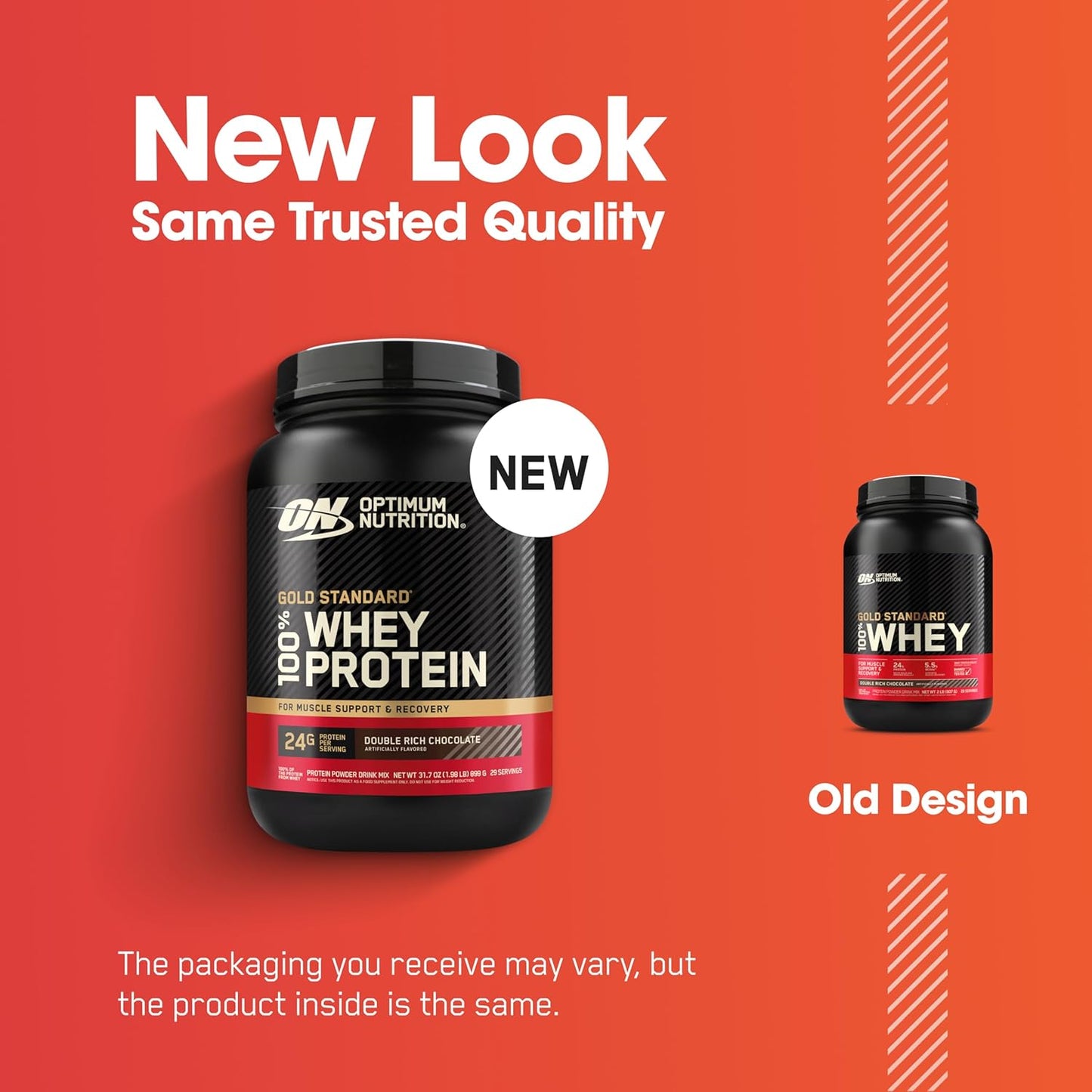 2lb Optimum Nutrition Gold Standard Whey Protein Powder - Double Rich Chocolate