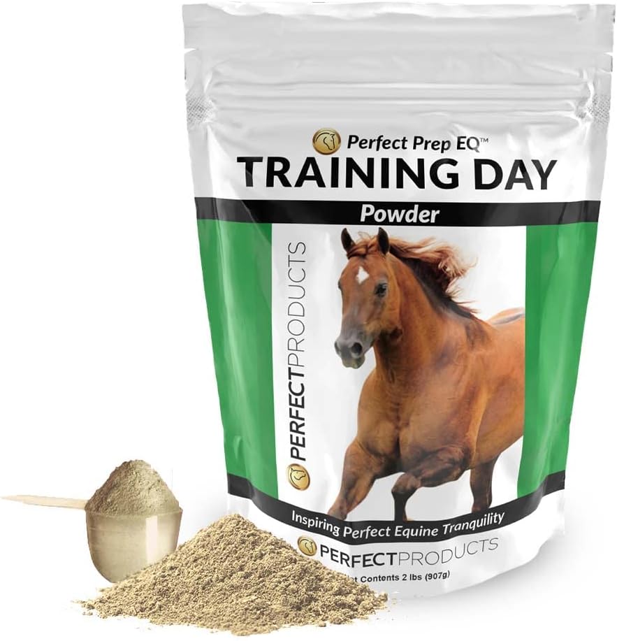 2LB Perfect Prep EQ Training Day Calming Powder for Horses - Ideal Supplement for Training Sessions