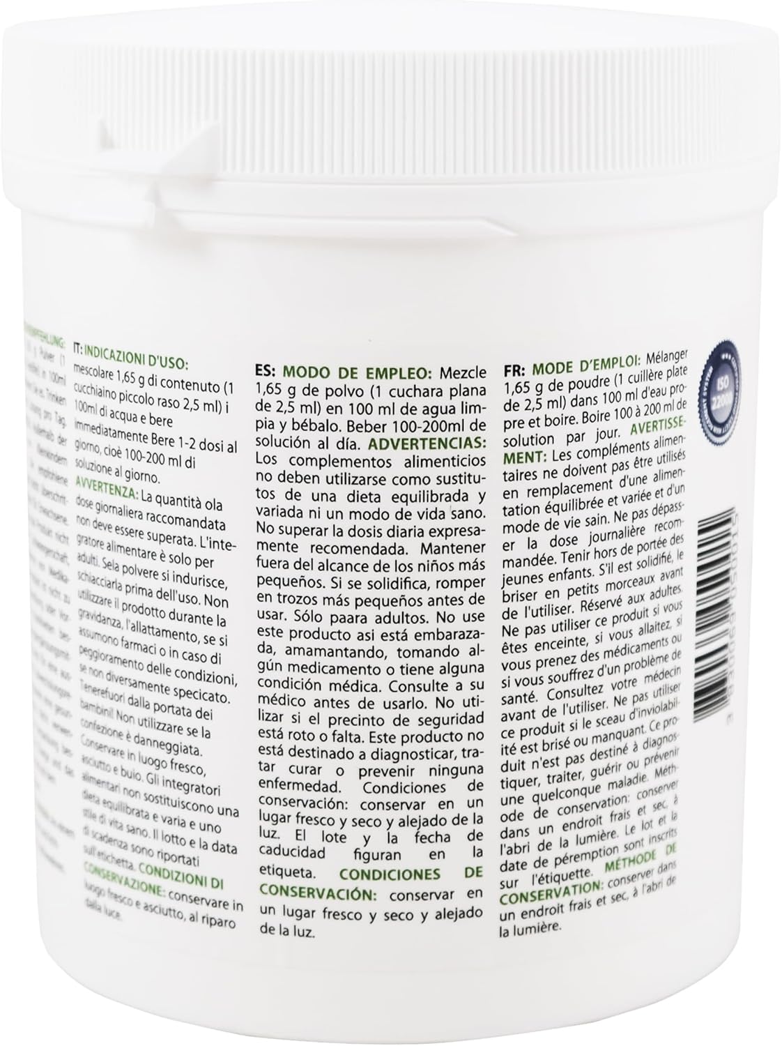2lb Pharmaceutical Grade Magnesium Chloride Hexahydrate Crystal Powder - Pure Ph. EUR., BP, USP - Heiltropfen®