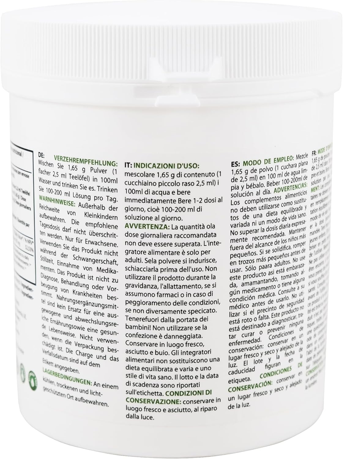 2lb Pharmaceutical Grade Magnesium Chloride Hexahydrate Crystal Powder - Pure Ph. EUR., BP, USP - Heiltropfen®