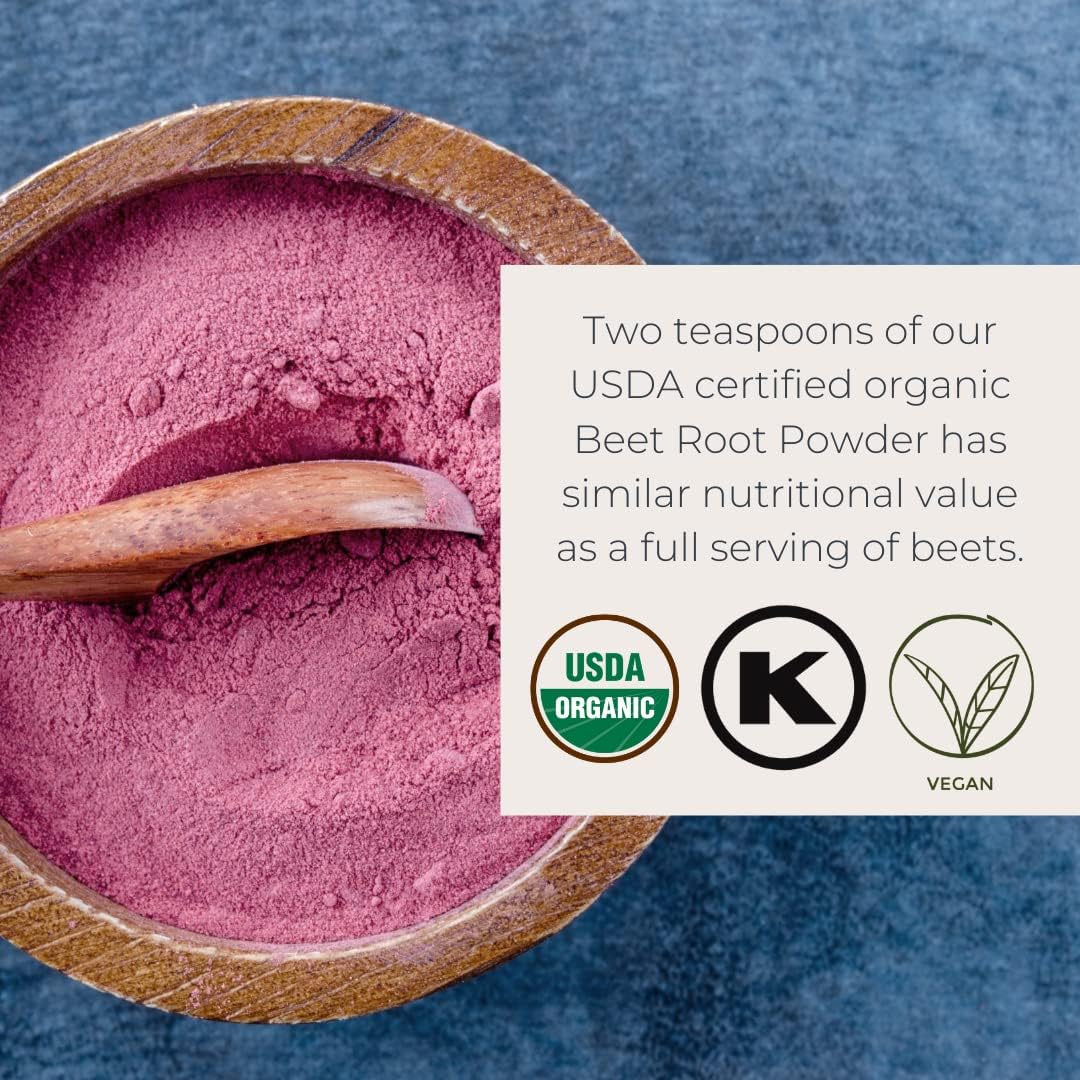 2lb Starwest Botanicals Organic Beet Root Powder - USDA Certified Organic