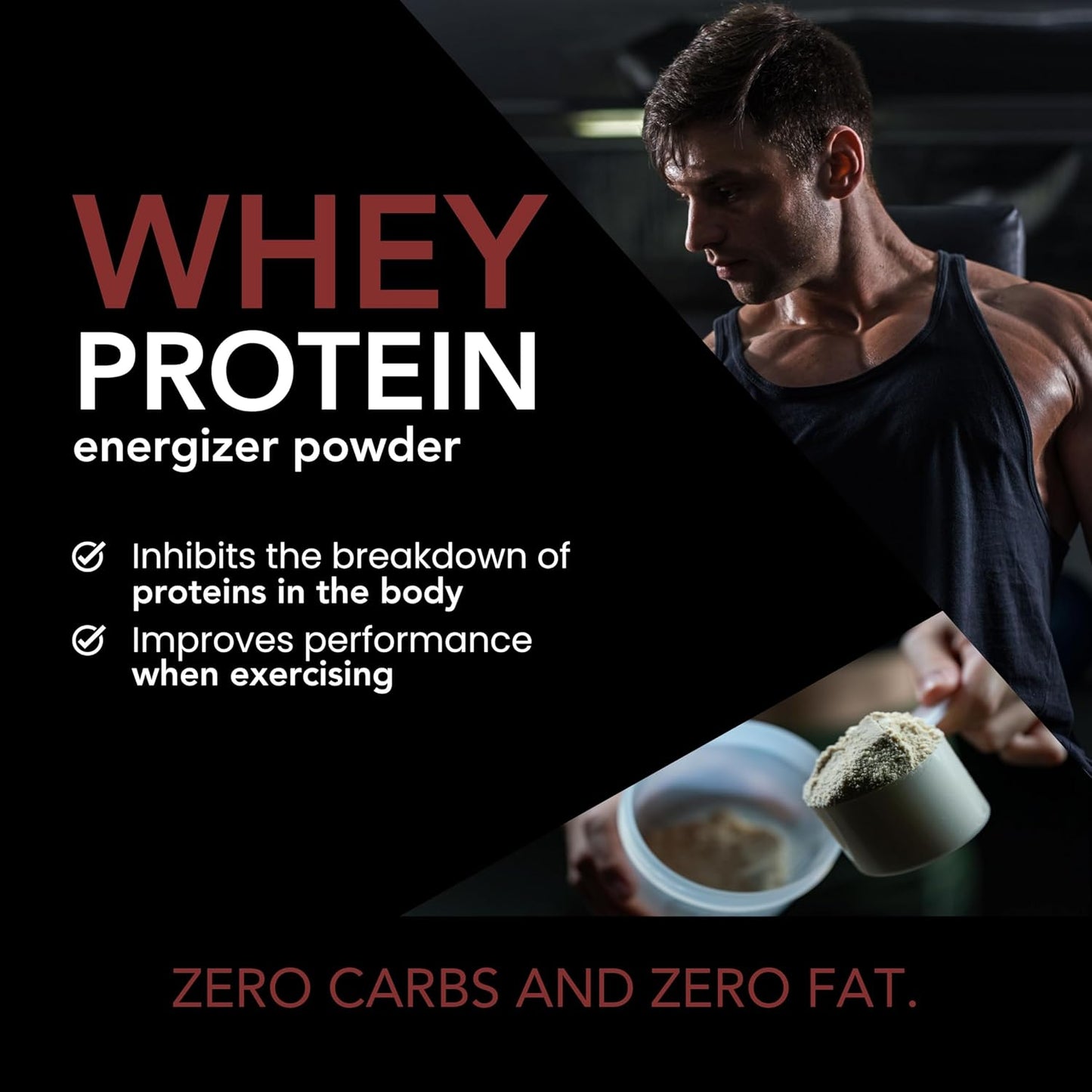 2lb Twisted Cherry Flavored Whey Isolate Protein Powder Bundle - Gluten & Lactose Free - Includes Nutrition Keychain