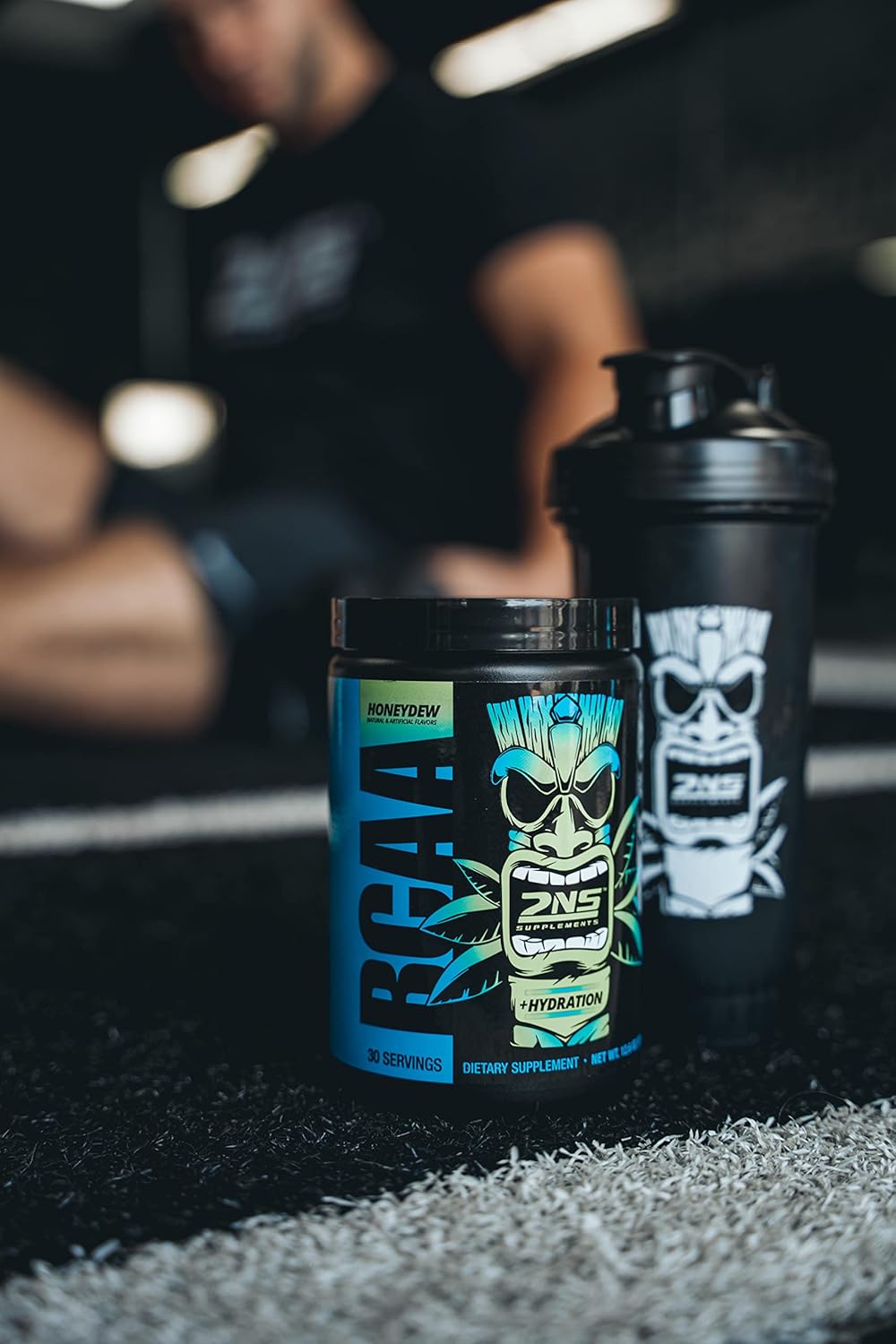 2NS BCAA Honeydew Supplements - 30 Servings, 12.6 Oz - 9g BCAAs - Supports Muscle Growth, Recovery, and Endurance - Replenishes Electrolytes - No Added Sugars or Colors