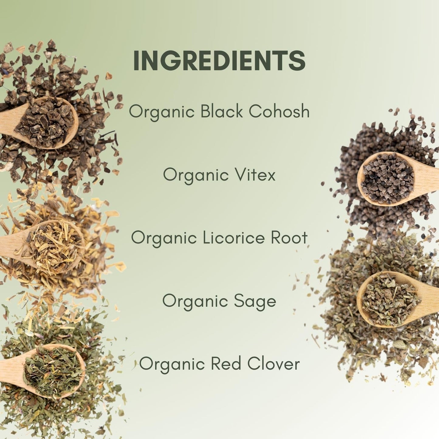 2oz Bag of Organic Menopause Relief Loose Leaf Tea - Approximately 30 Servings by Full Leaf Tea Co.