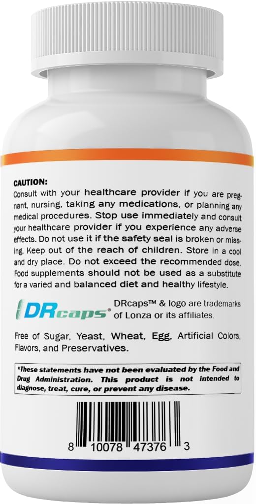 3 Bottles of Vitamatic Lactobacillus Salivarius DR Capsules - 60 Count Each - 2 Billion CFUs - Prebiotic Inulin Fiber - Digestive Health Support