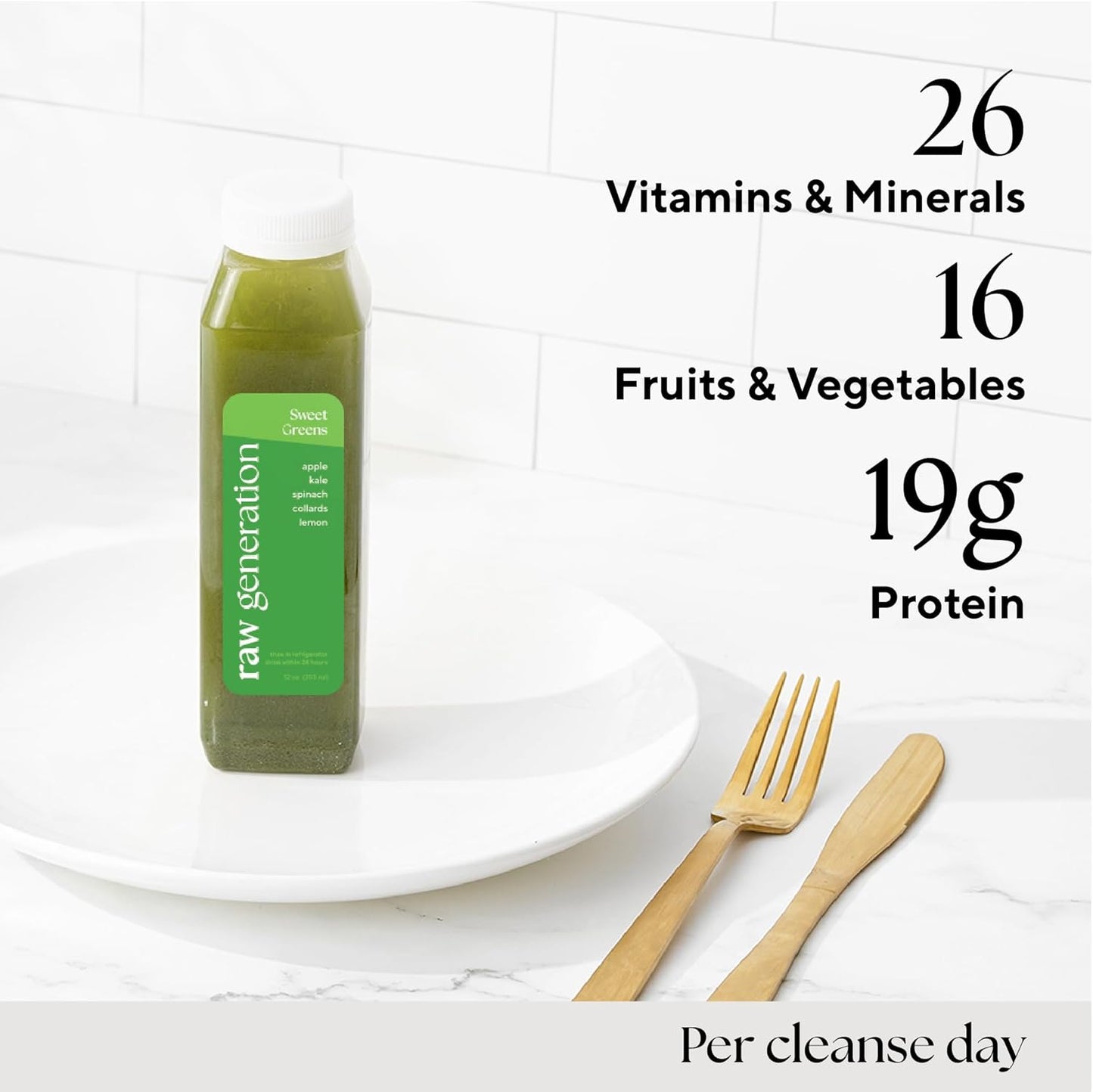 3-Day Skinny Cleanse: Sweet Greens Detox Juice for Weight Management & Healthy Cleanse