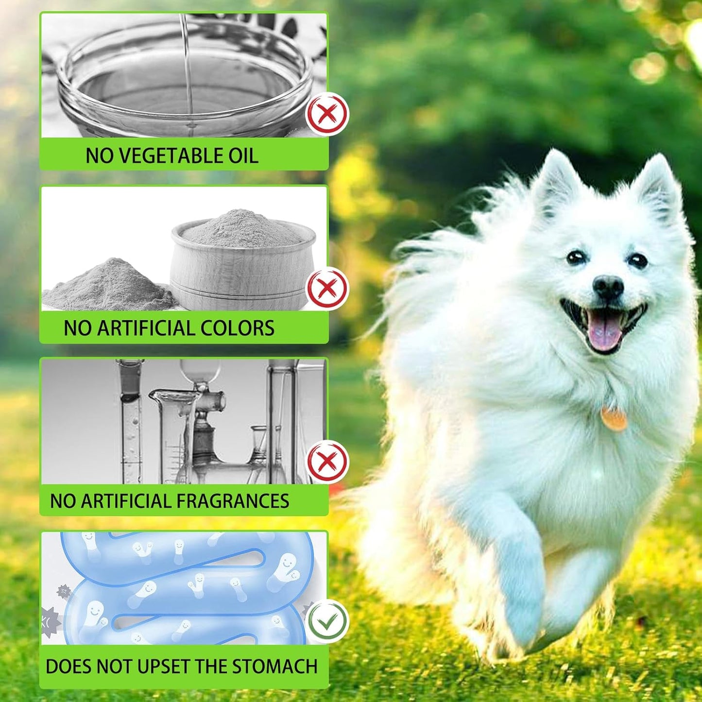 3-in-1 Bacon Flavored Dog Probiotic Drops for Diarrhea Relief, Gut Health, and Immunity Support - 60ml