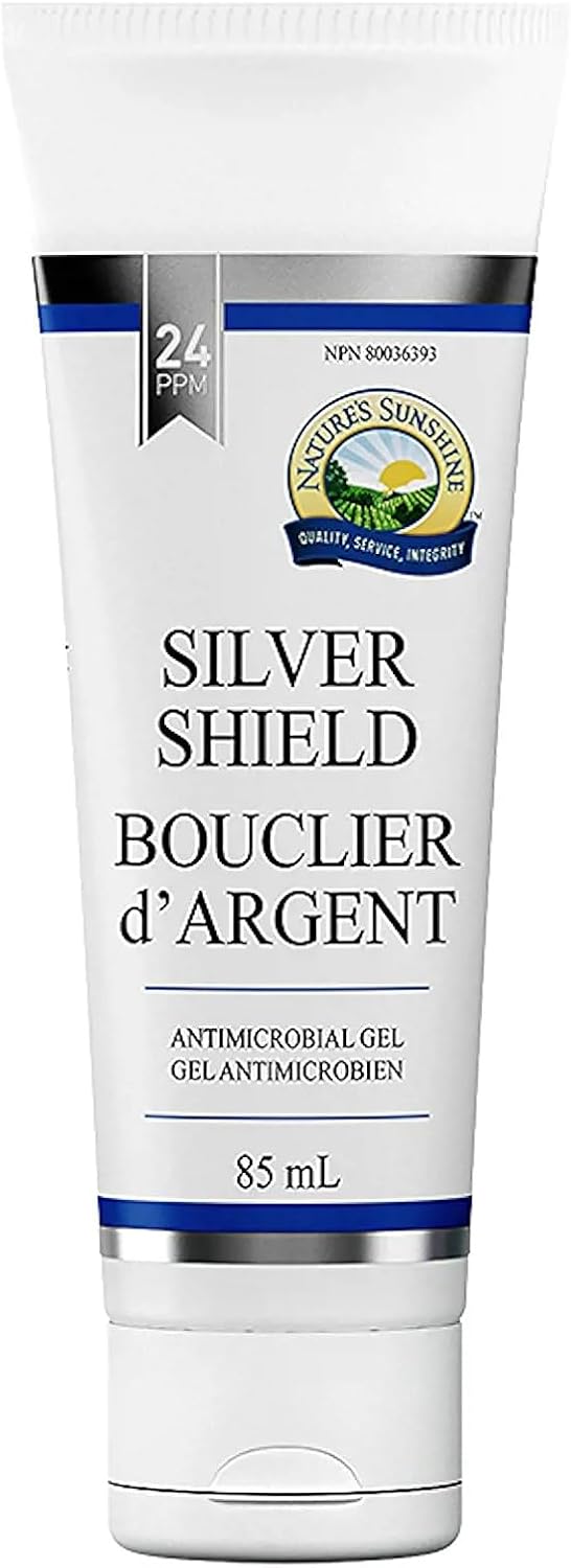 3 Oz Nature's Sunshine Silver Shield Rescue Gel for Soothing Relief