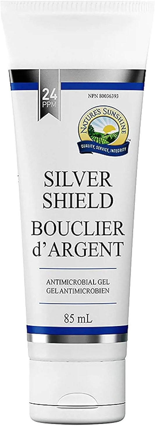 3 Oz Nature's Sunshine Silver Shield Rescue Gel for Soothing Relief