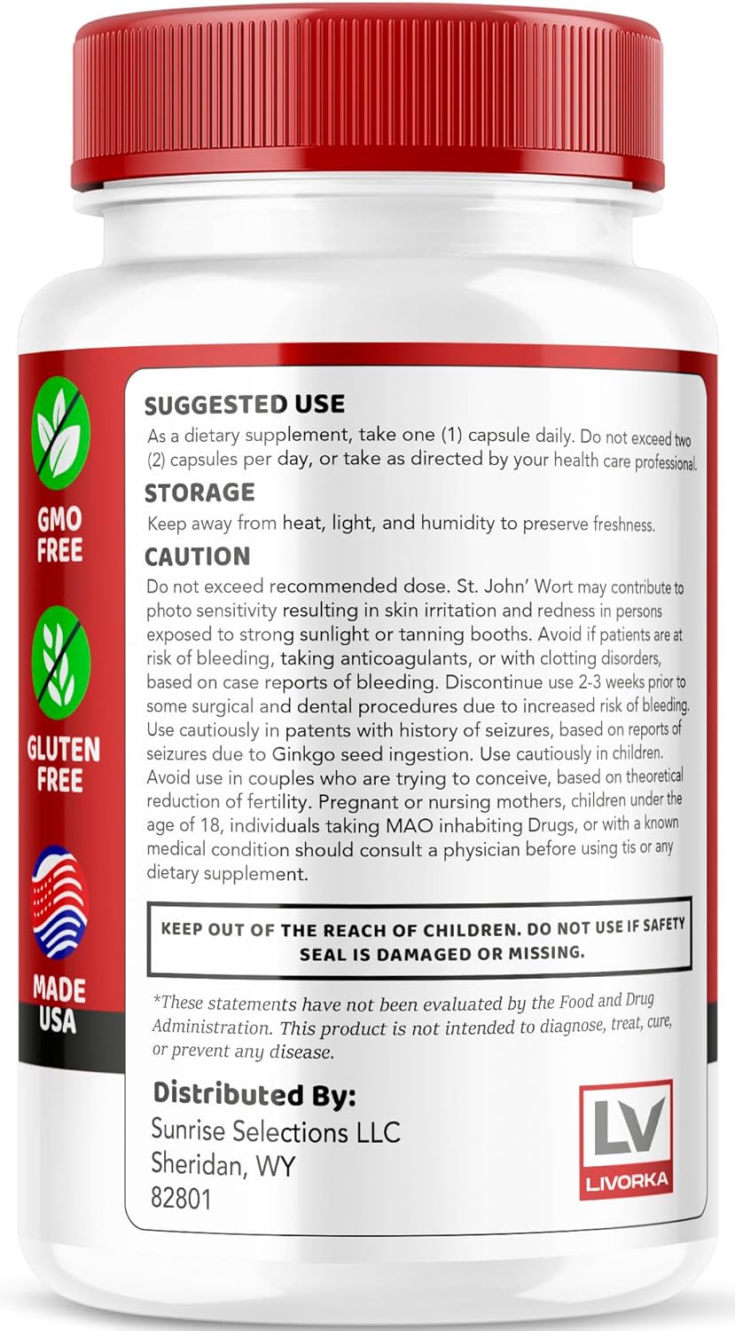 3 Pack Blood Flow Max Capsules for General Wellness - 90 Pills for 3 Months of Blood Support