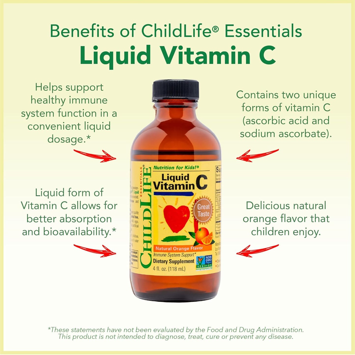 3-Pack ChildLife Essentials Immune Support Bundle - Liquid Vitamin C, First Defense, Zinc - Boosts Immunity for Infants, Toddlers, Kids