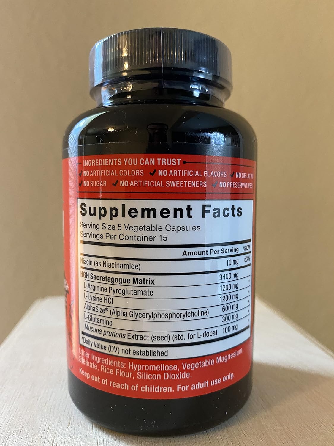 3-Pack Force Factor Prime HGH Supplement for Men - Activates HGH Secretion, Boosts Workout Force, & Enhances Performance with AlphaSize, 225 Count