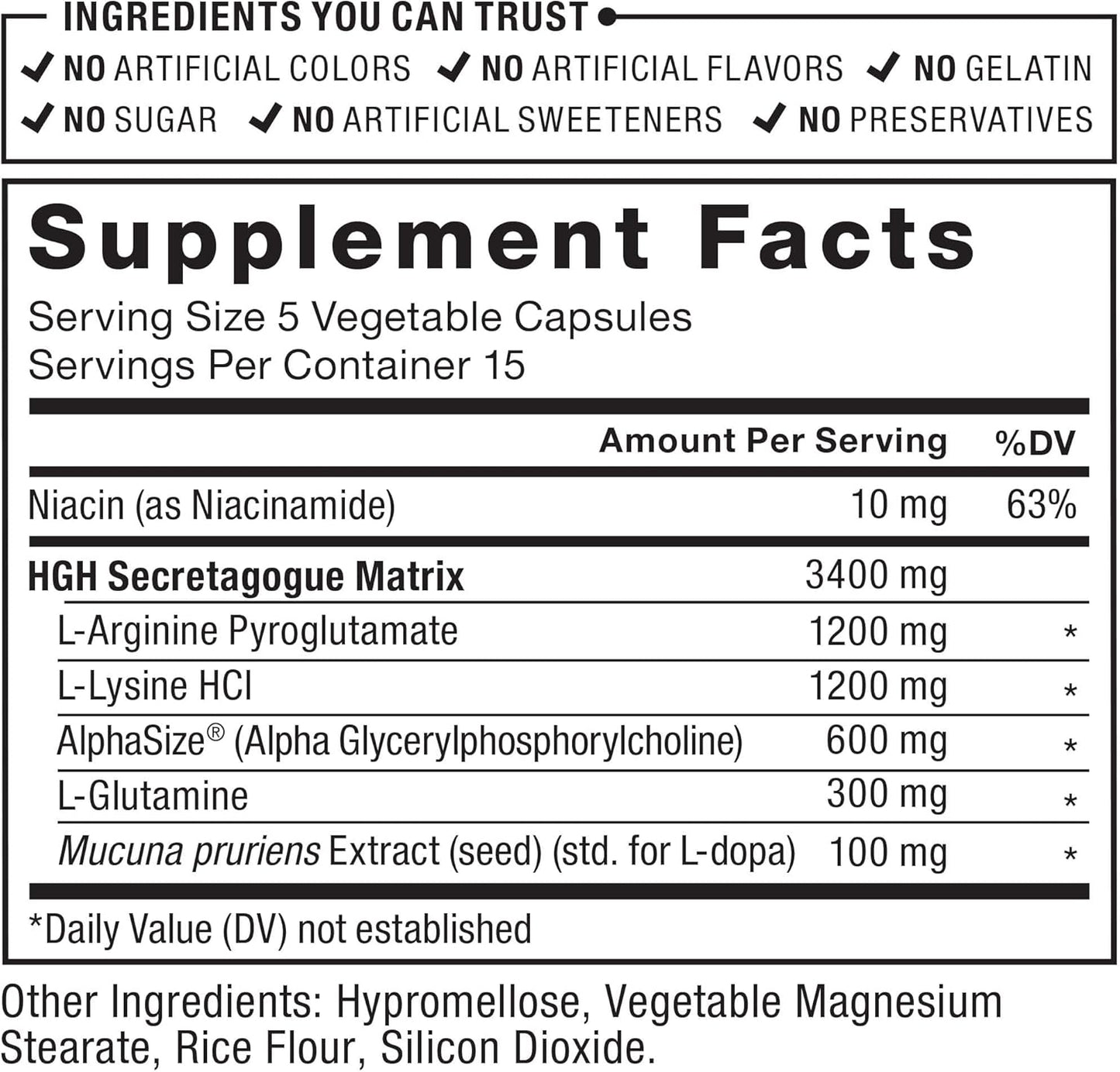 3-Pack Force Factor Prime HGH Supplement for Men - Activates HGH Secretion, Boosts Workout Force, & Enhances Performance with AlphaSize, 225 Count