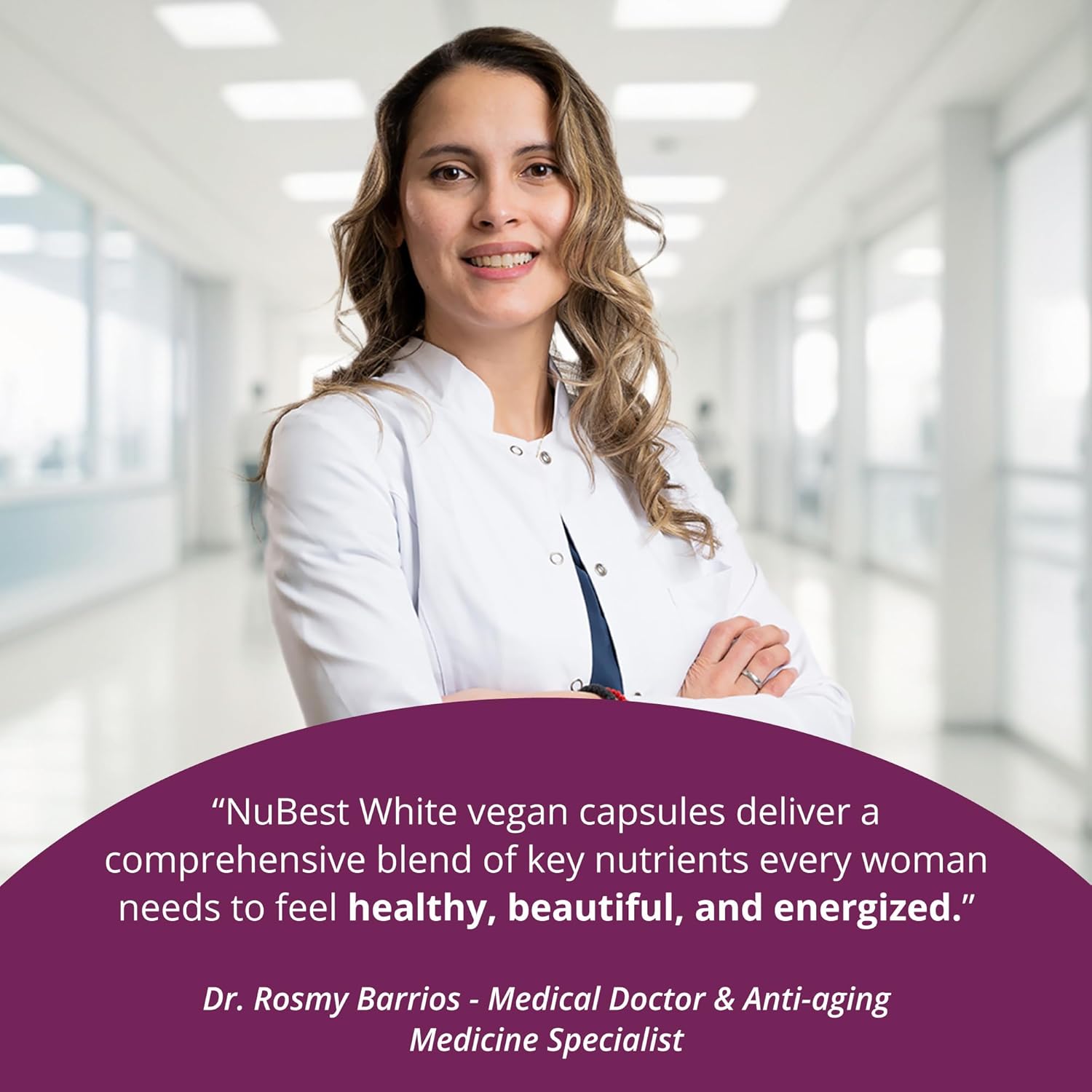 3 Pack NuBest White Skin Brightening Supplement with Glutathione 400mg & Milk Thistle Extract - Antioxidant & Detox - 3 Months Supply for Beautiful Skin