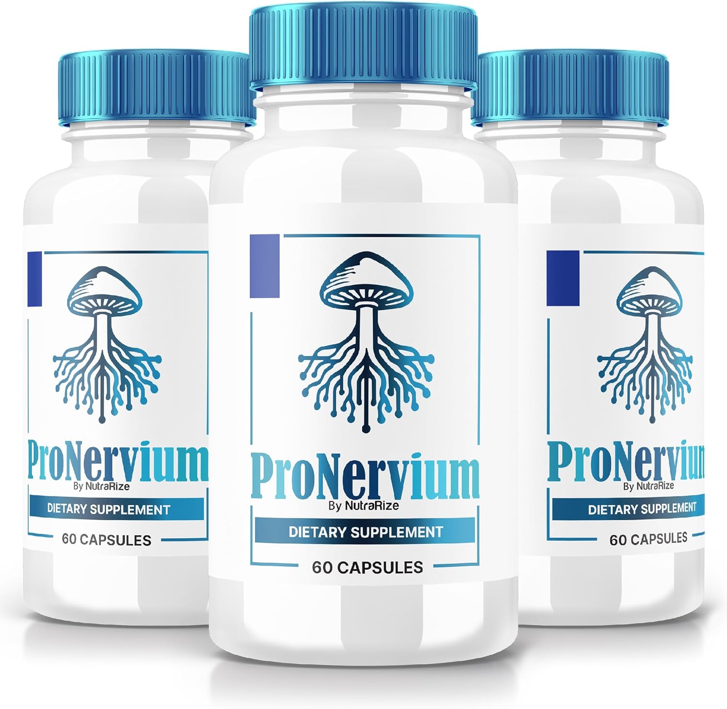 3 Pack NutraRize ProNervium - Advanced Nerve Health Supplement with All-Natural Formula (180 Capsules)