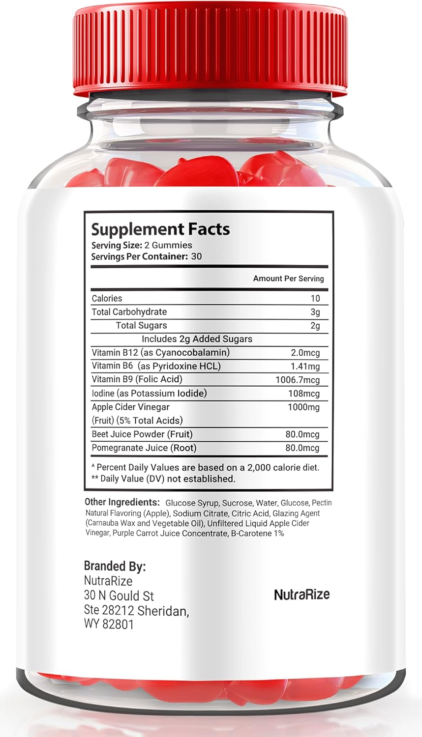 3 Pack NutraRize Xfit Keto ACV Gummies - Official Slimming Formula Formula with 1000MG All Natural Apple Cider Vinegar - Xfit ACV Keto Gomitas for Health and Fitness - 180 Gummies