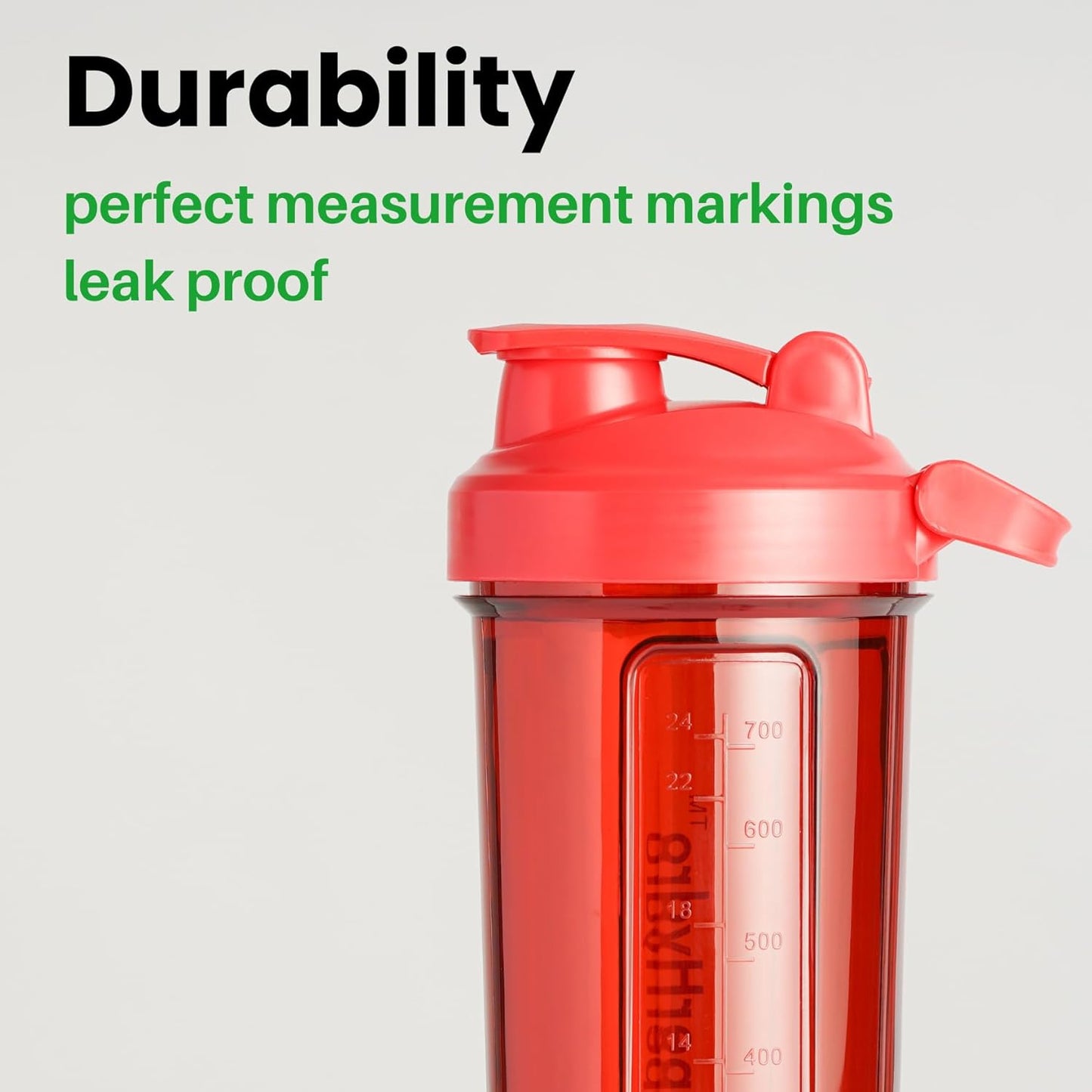 3 Pack of 24oz BPA-Free Protein Shaker Bottles - Leak Proof, Durable, Eco-Tritan, Ideal for Travel & Fitness - Men & Women - Lemon Lavender, Rosy Bloom, Frosted Mint
