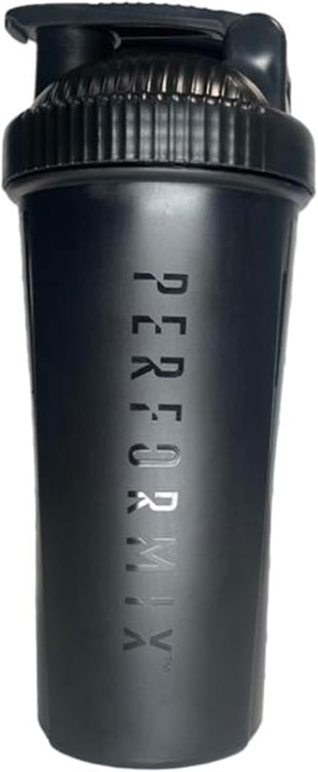 3-Pack of 28-Ounce Black Shaker Bottles for Protein Shakes, Pre Workout, and Supplements with Plastic Whisk