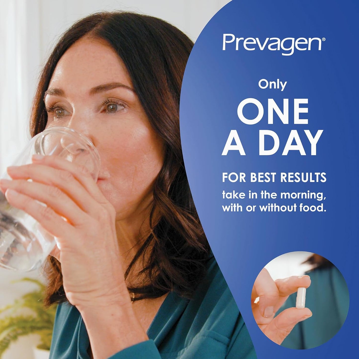 3 Pack Prevagen Regular Strength 10mg Capsules with Apoaequorin & Vitamin D + Storage Box