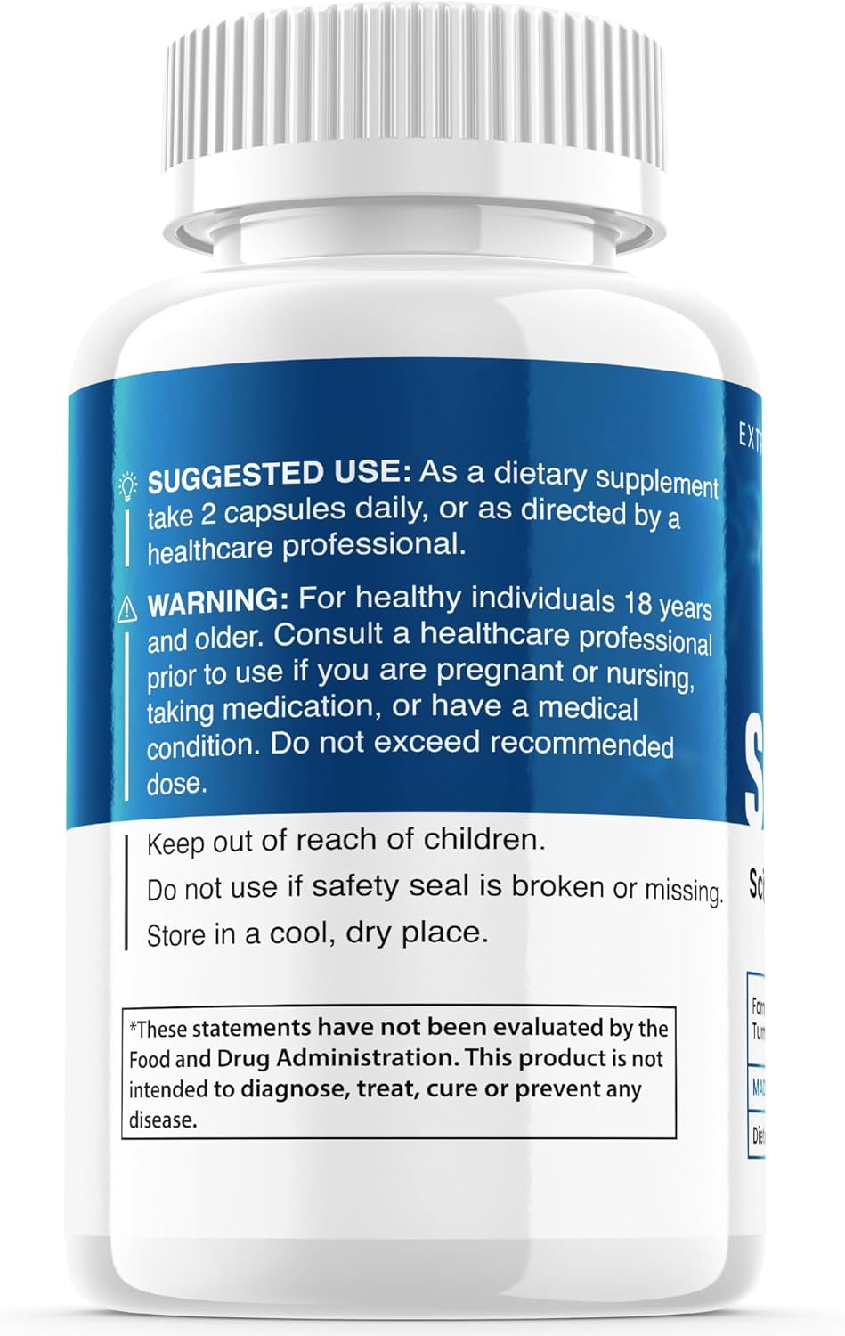 3-Pack Purvia Sciatisoothe Capsules for Sciatica Nerve Health - Advanced Wellness Support Formula (180 Capsules)
