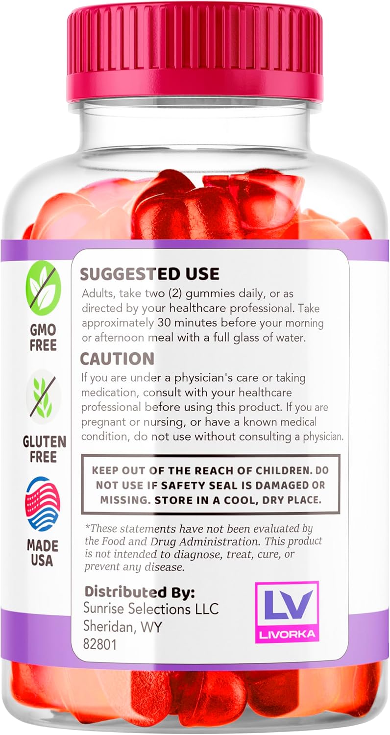 3 Pack SlimAura Keto ACV Gummies - Apple Cider Vinegar Supplement for Weight Loss - 180 Gummies for 3 Months Supply