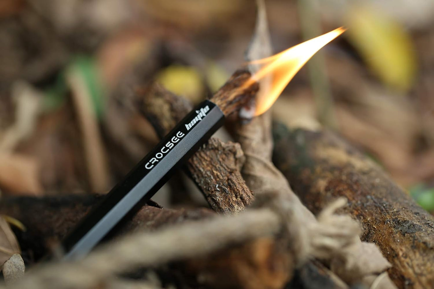 3-Packmetabolism boosterWick Fire Starter Kit with 4-Inch Ferro Rod and Striker by CrocSee