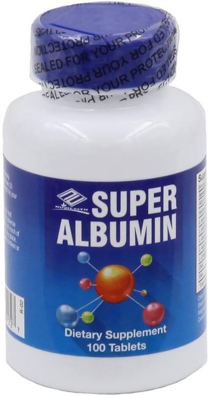 3 Packs of MAKJUNS Super Albumin Tablets - 300 Tablets Total