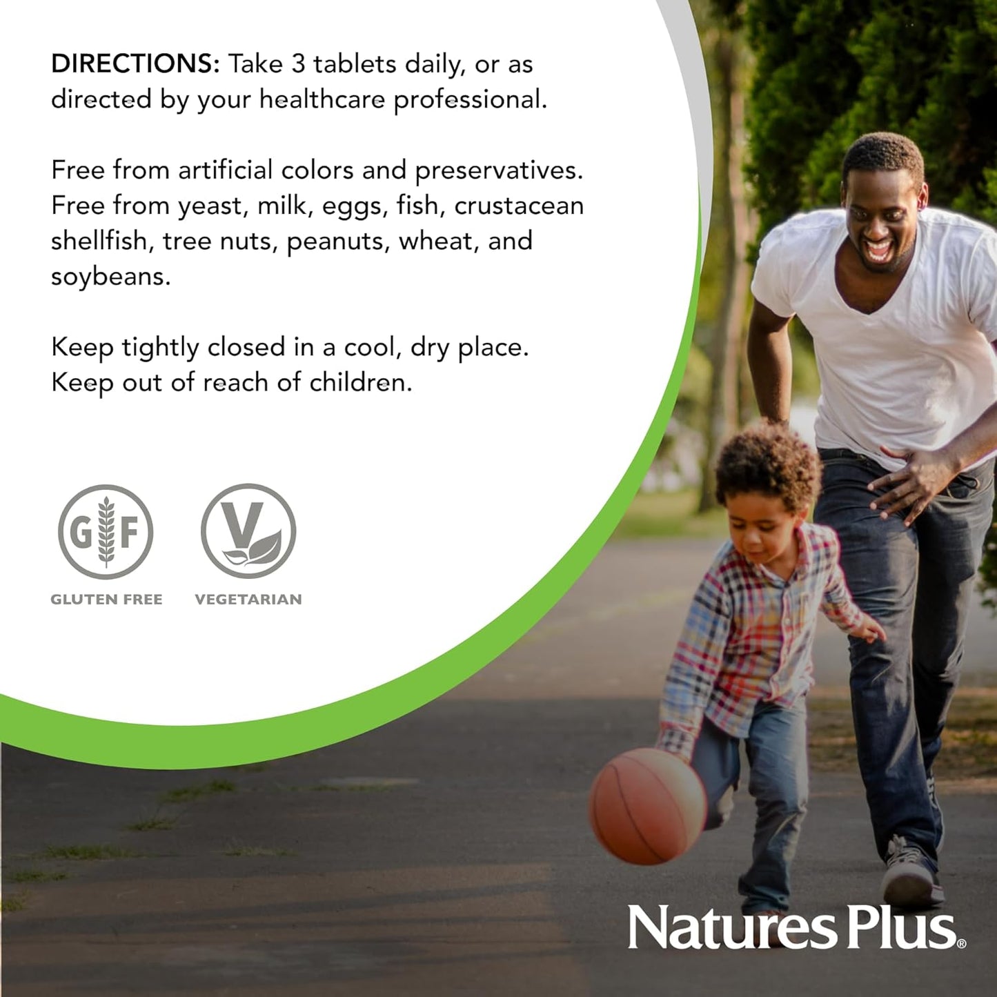 3 Packs of Natures Plus GI Natural Total Digestive Wellness Tablets - 90 Servings per Pack - Gluten-Free Formula with L-Glutamine, Probiotics, Prebiotics, and Enzymes