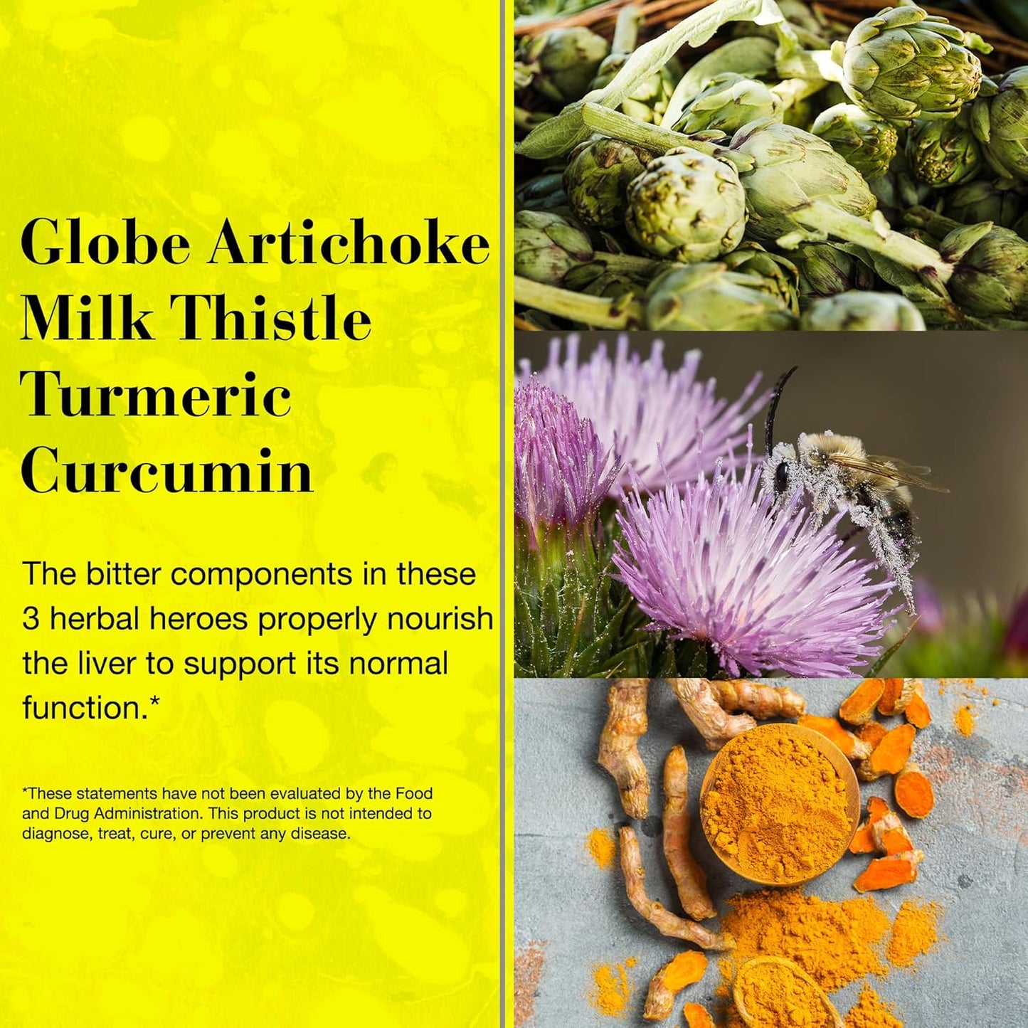3 Packs of New Nordic Active Liver Gummies with Milk Thistle, Artichoke & Turmeric - Natural Peach & Mango Flavor - 60 Count Vegan Supplement - Sugar Free