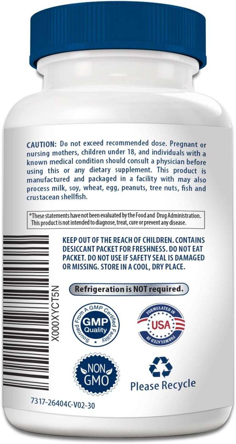 30 Billion Probiotic Veg Capsules for Digestive Health - Daily Probiotic Supplement for Men & Women - Boosts Immune System, Supports Stomach Health