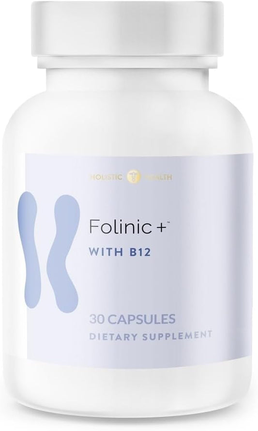 30 Capsules of Holistic Health Folinic Supplement for Overall Wellness