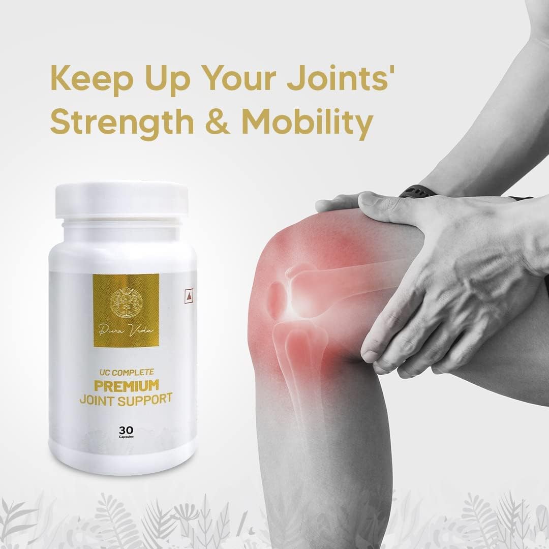 30 Capsules Pur.a Vi.da Joint Support Supplement with Type II Collagen, Glucosamine, and Chondroitin for Joint Health