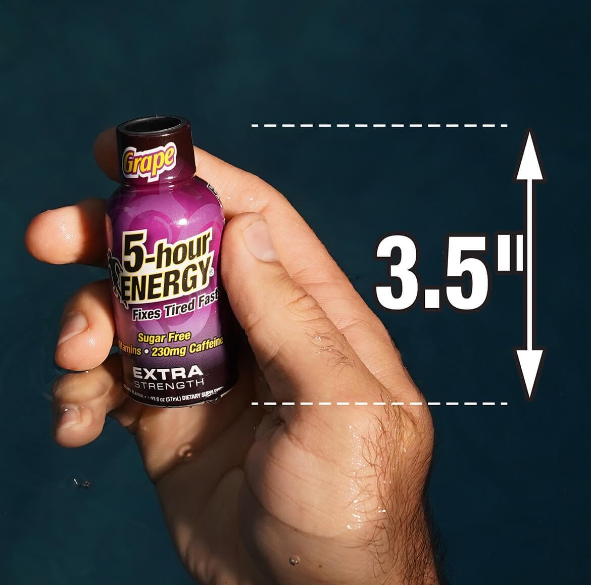 30-Count 5-hour ENERGY Grape Extra Strength Energy Shot - Zero Calories, Sugar-Free, 230mg Caffeine, Amino Acids, B Vitamins