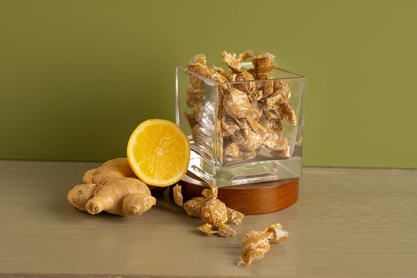 30 Count Bag of doTERRA Ginger Throat Digestive Drops
