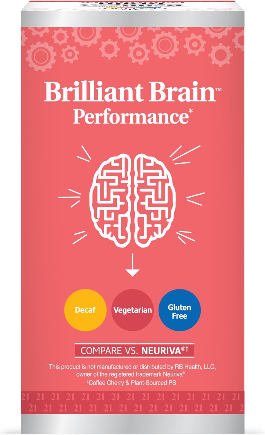 30 Count Brain Performance Supplement for Enhanced Cognitive Function in the 21st Century