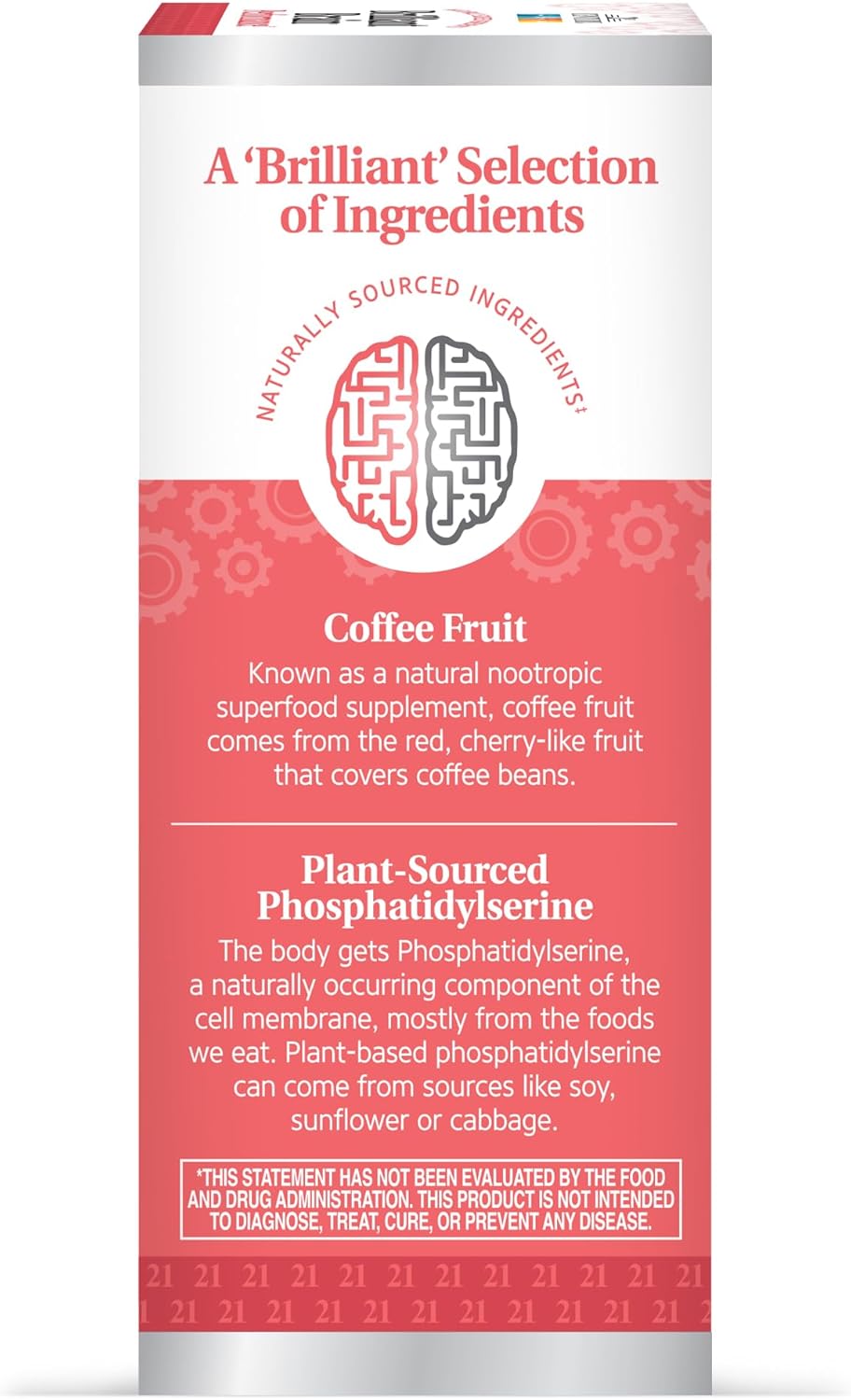 30 Count Brain Performance Supplement for Enhanced Cognitive Function in the 21st Century