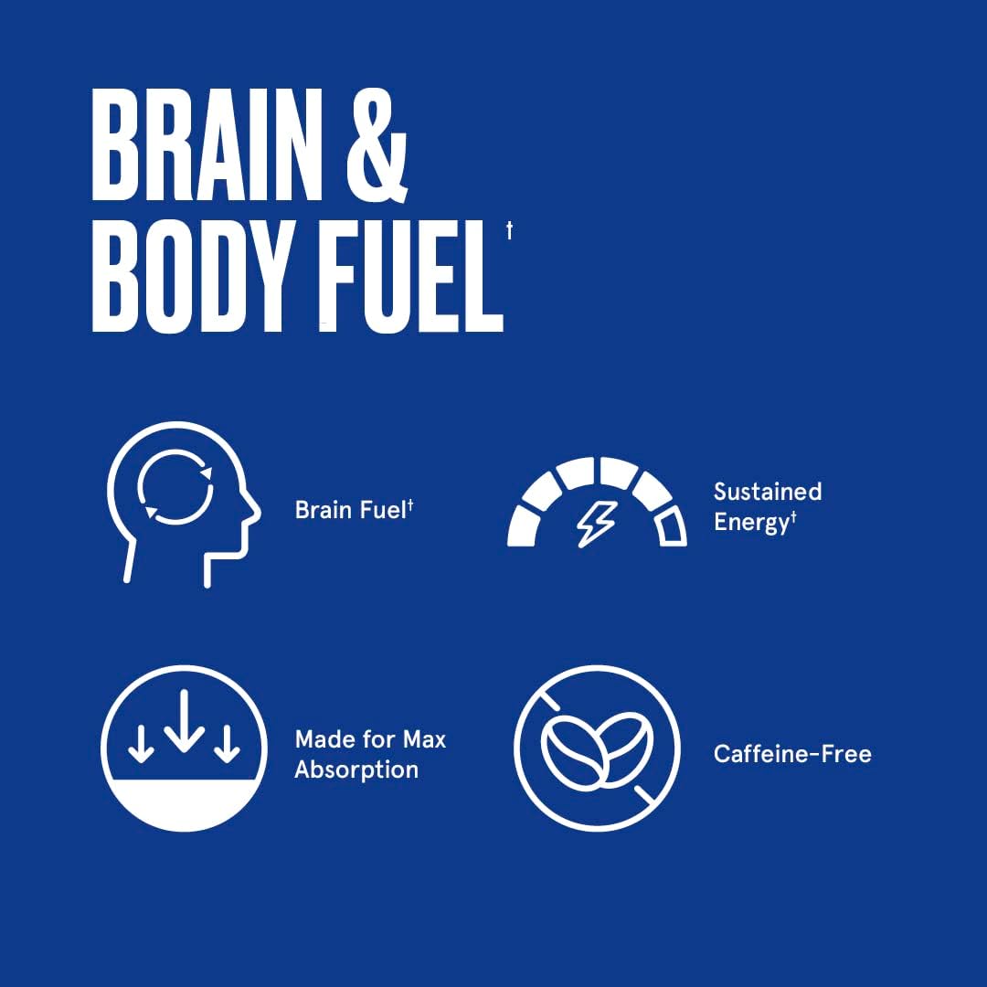 30 Count Bulletproof CoQ10 Energy Softgel Supplement for Brain & Body Power