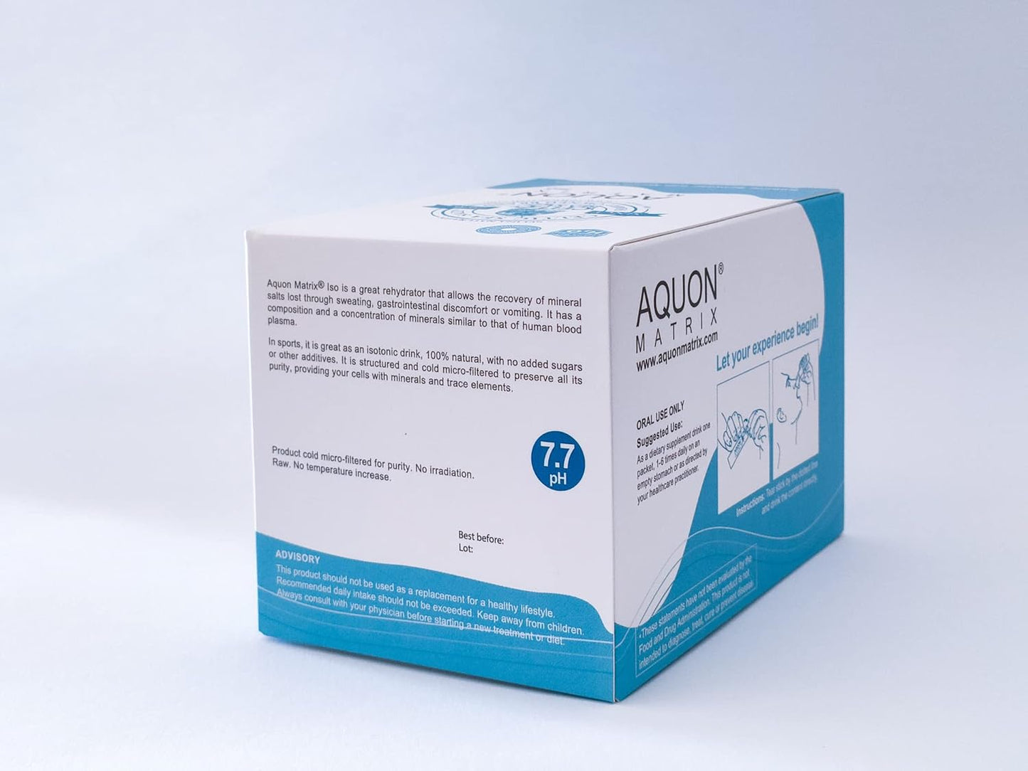 30 Count Celtic Sea Salt Aquon Vital Mineral Seawater Sticks - Natural Rehydration for Body Function
