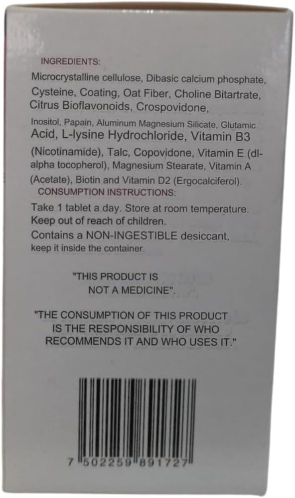 30-Count Gelasimi Antioxidant and Amino Acid Tablets for Overall Health and Wellness