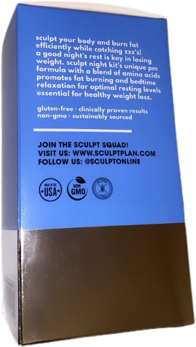30 Count SCULPT Night Kit for Bedtime Weight Management - 1 Month Supply