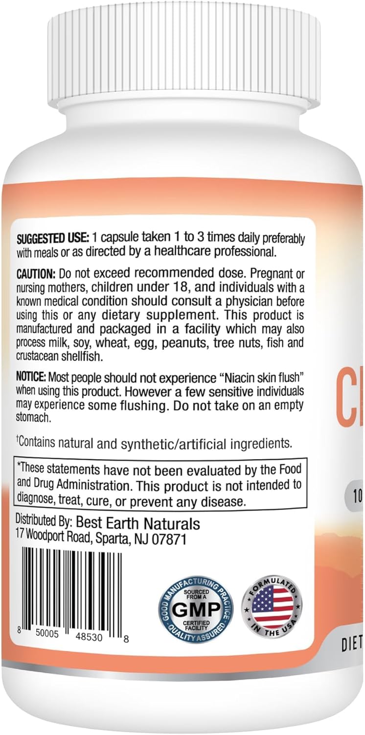30-Day Supply of Balanced Formula Circulation Supplement for Optimal Circulatory Support - 30 Capsules by Best Earth Naturals