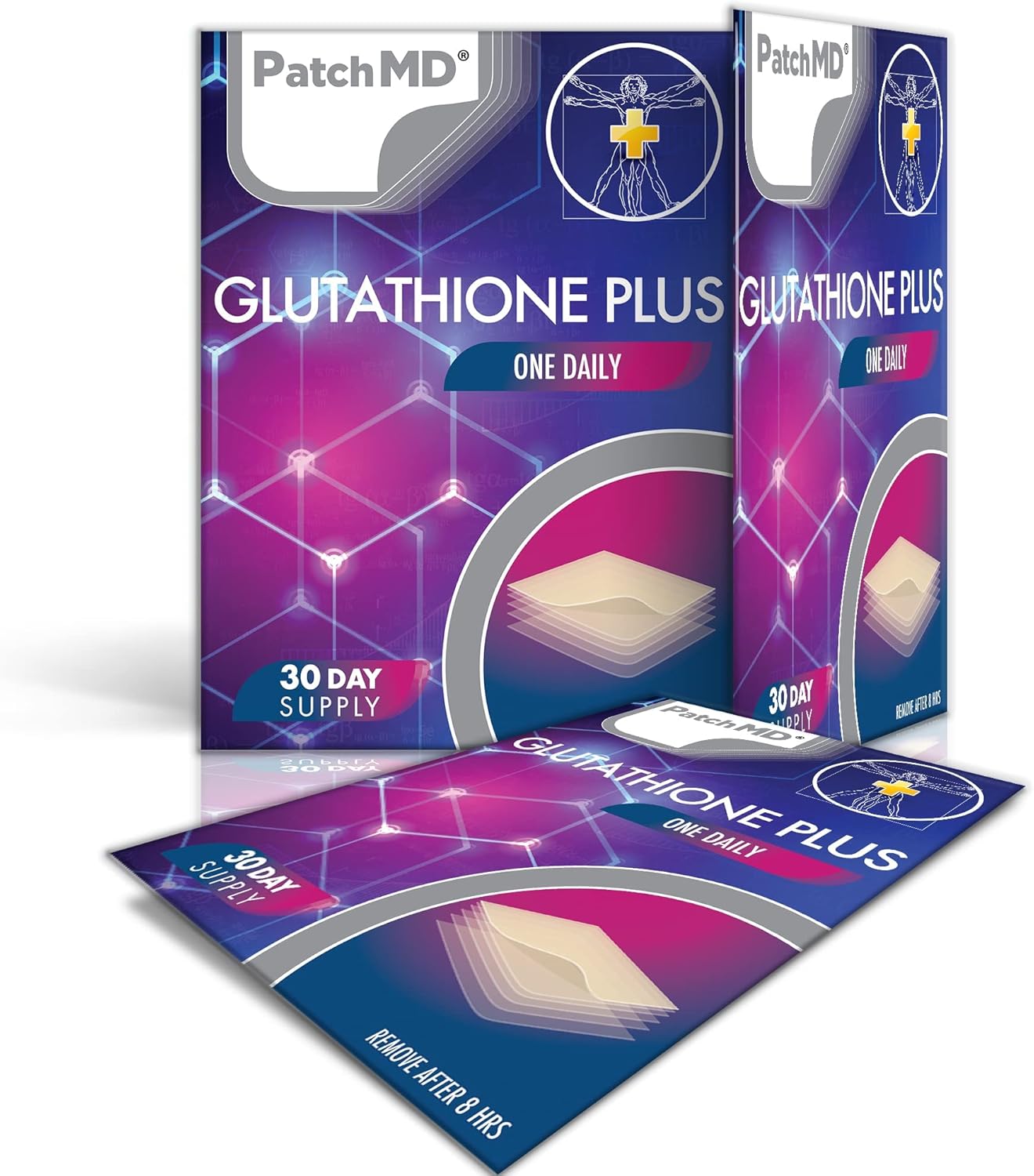 30 Day Supply of PATCHMD Glutathione Plus Topical Patch