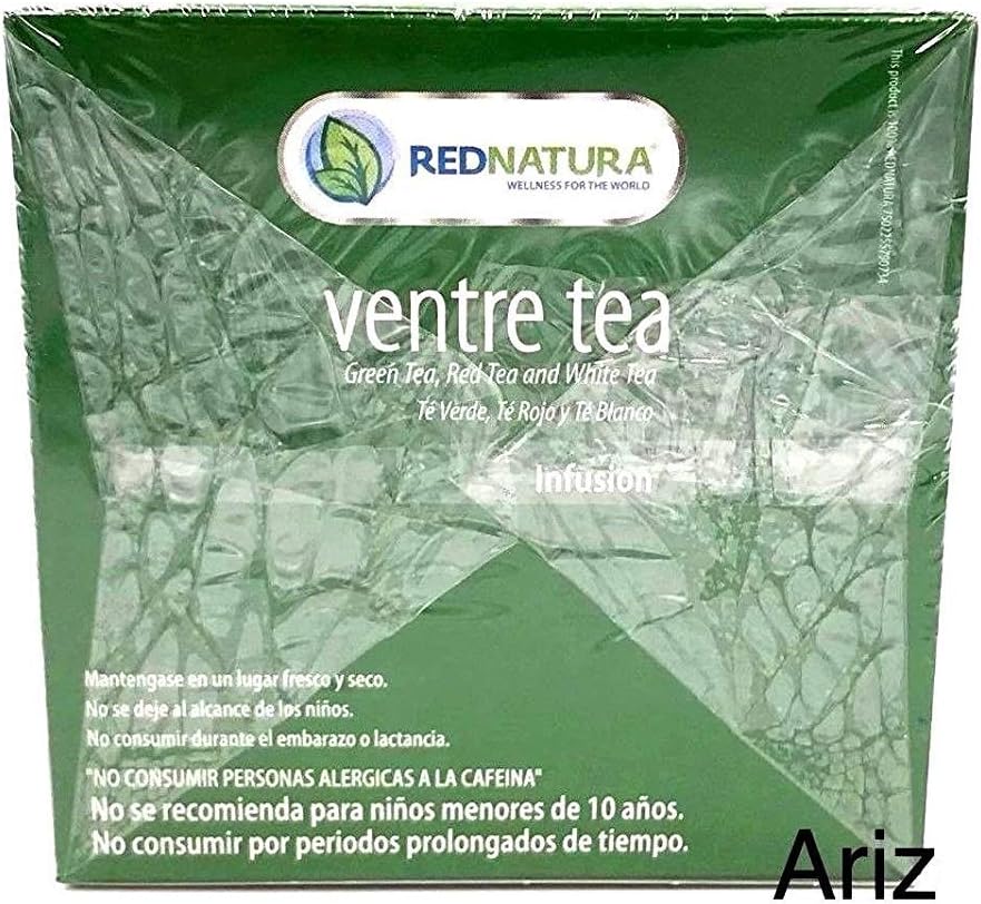 30-Day Supply of Red Natura Mexican Be Lax Tea Slimming Formula Supplement