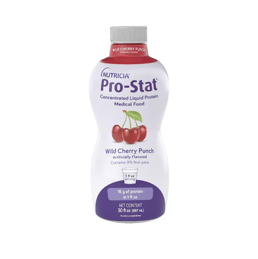 30 oz Wild Cherry Punch Flavored Pro-Stat Concentrated Liquid Protein - Medical Food