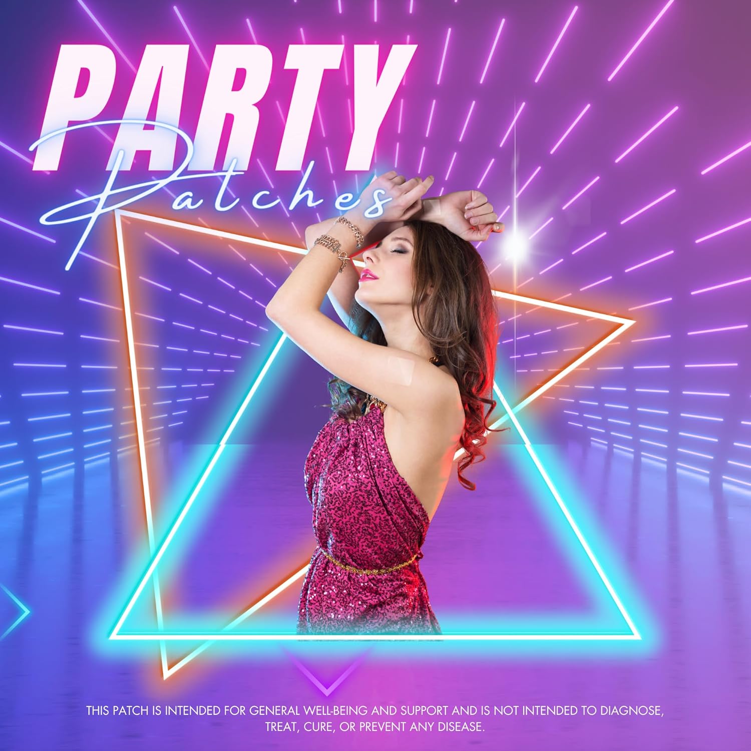 30 Pack of Waterproof Clear Party Hangover Patches - Natural Ingredients - Discreet & Long-Lasting - Boost Energy After Drinking