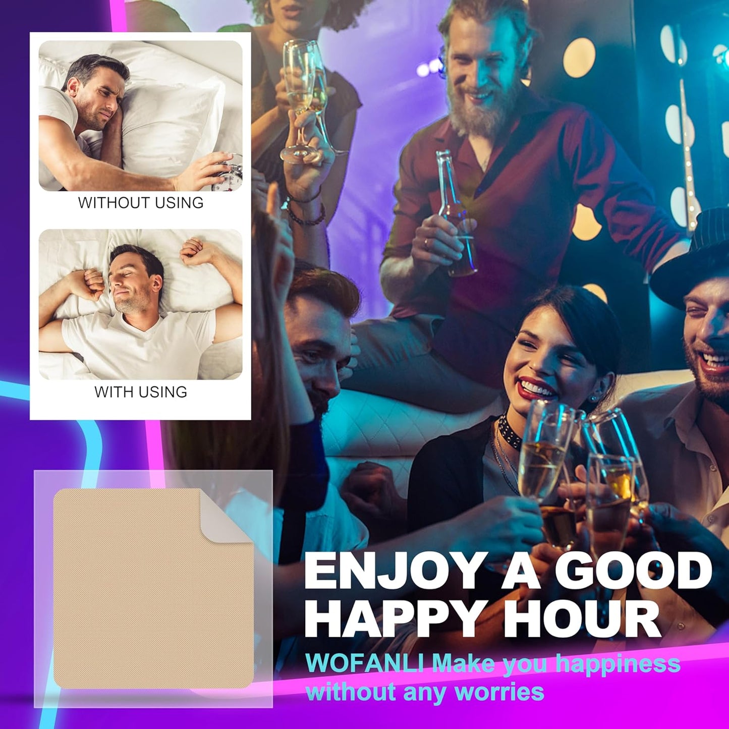 30 Pack of WOFANLI Individually Wrapped Hangover Cure - Wake Up Refreshed Every Morning
