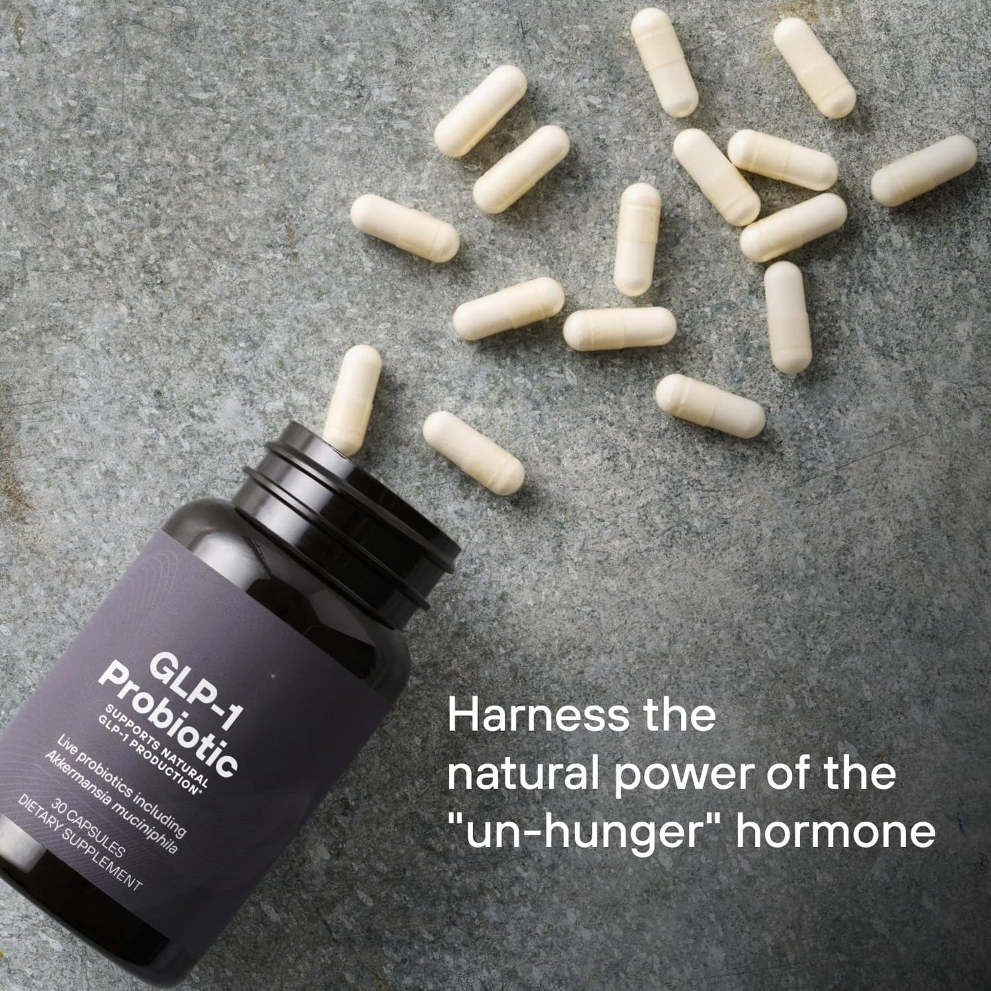 30 PCS G•L•P-1 Probiotic Capsules for Men & Women - Supports Appetite Control & Fullness - Delayed Release Formula (1 Pack)
