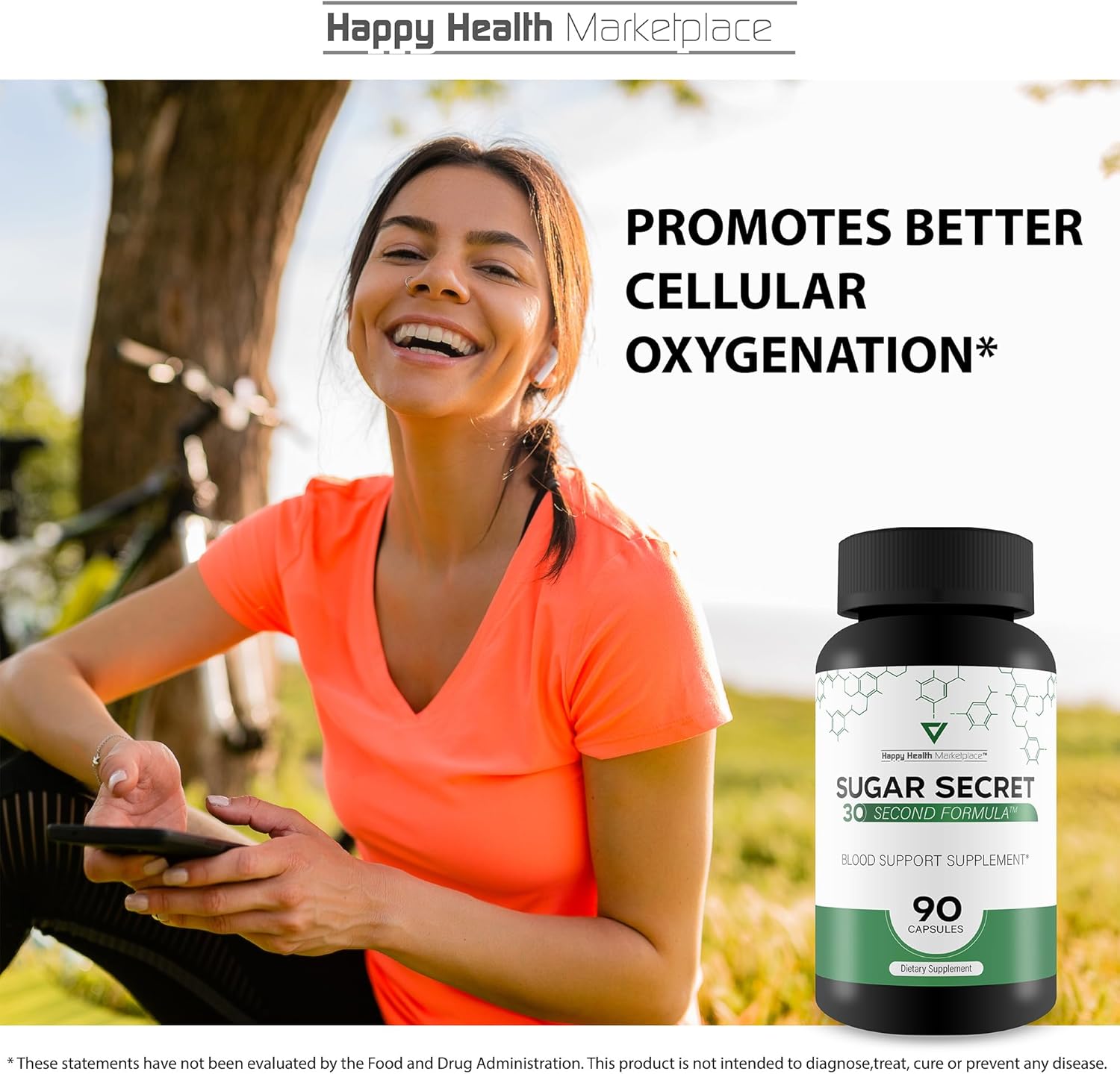 30 Second Sugar Secret Blood Health Supplement - Berberine Support Formula for Balanced Blood Health